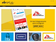Tablet Screenshot of elevenadworks.com